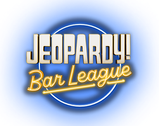 Jeopardy! Bar League logo