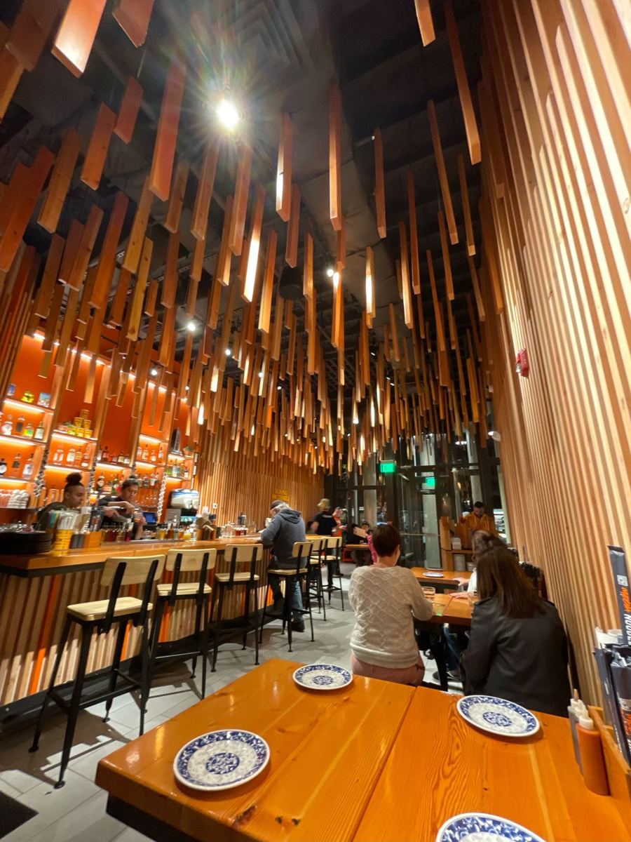 Inside Mecha Noodle Bar